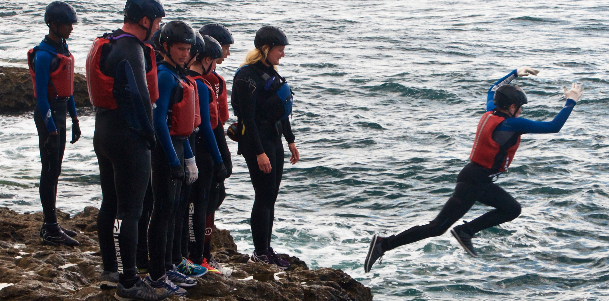 Coasteering on the Isle of Man